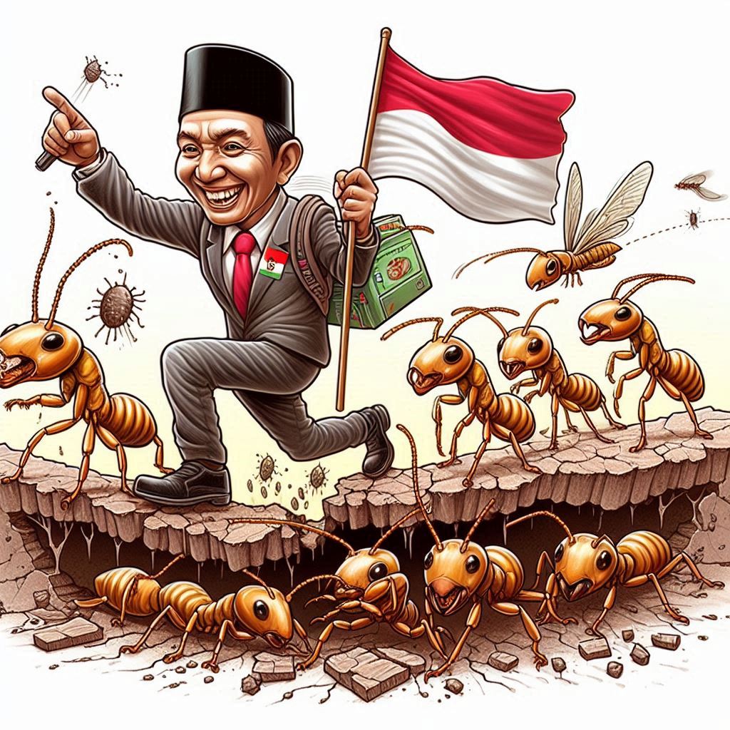 Rayap-Rayap Ideologi Bangsa: Nggerogoti Diam-Diam, Pas Tahu-Tahu Runtuh