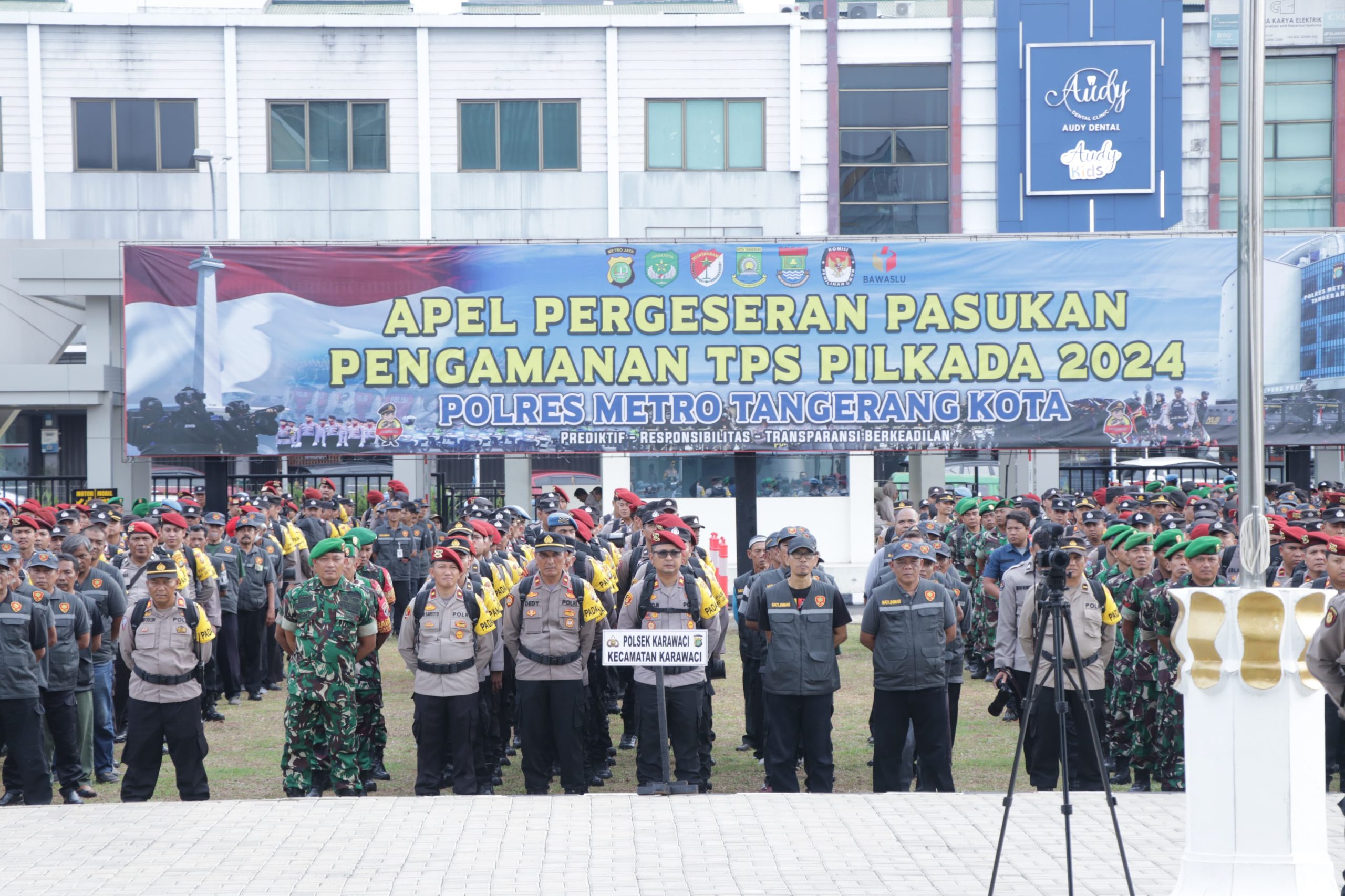 Apel Pergeseran Pasukan TPS Pilkada: Drama Demokrasi, 9.164 Pasukan Siap Gempur Tangsel!
