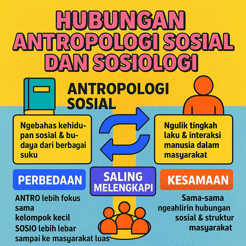 Hubungan Antropologi Sosial dan Sosiologi: Menelusuri Dua Ilmu yang Seirama