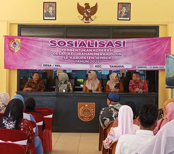 Berani Aja! Koperasi Merah Putih Siap Ramaikan Desa Tanggul, Sumberbaru, Jombang