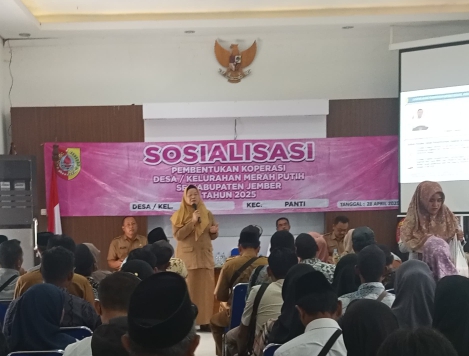 Desa-Desa di Panti, Bangsalsari, Sukorambi Guyub Rukun Siap Bentuk Koperasi Merah Putih: Ora Koperasi Simpan Pinjam Biasa, Rek!
