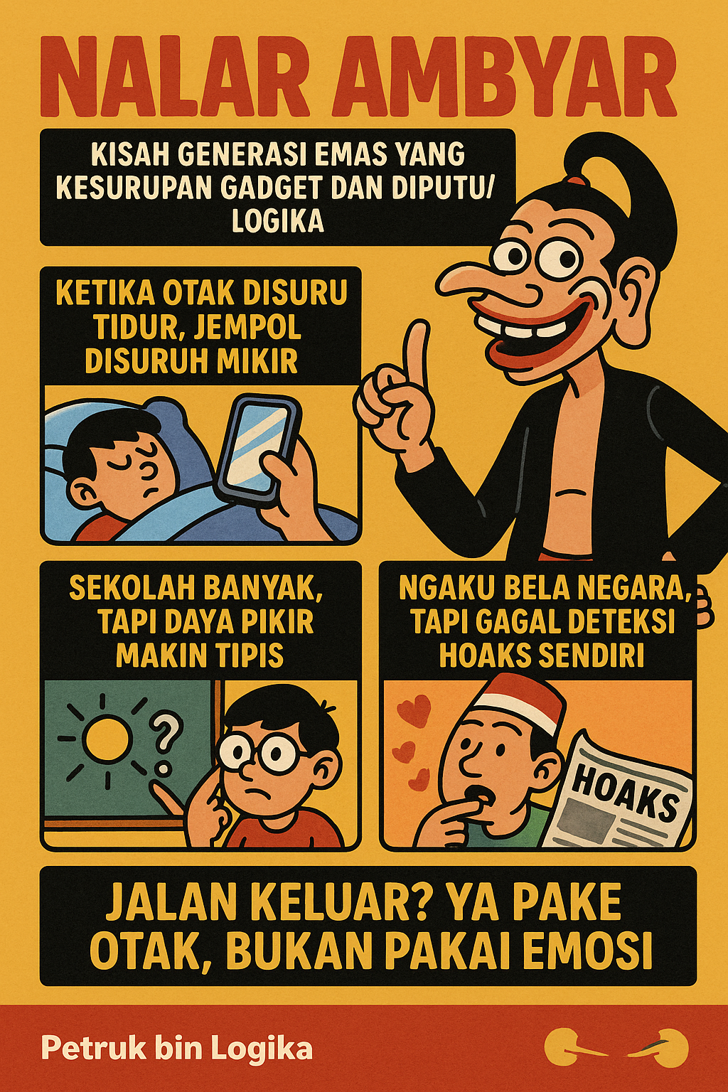 BREAKING NEWS: Nalar Generasi Emas Hilang! Terakhir Terlihat Scroll TikTok Sampai Subuh