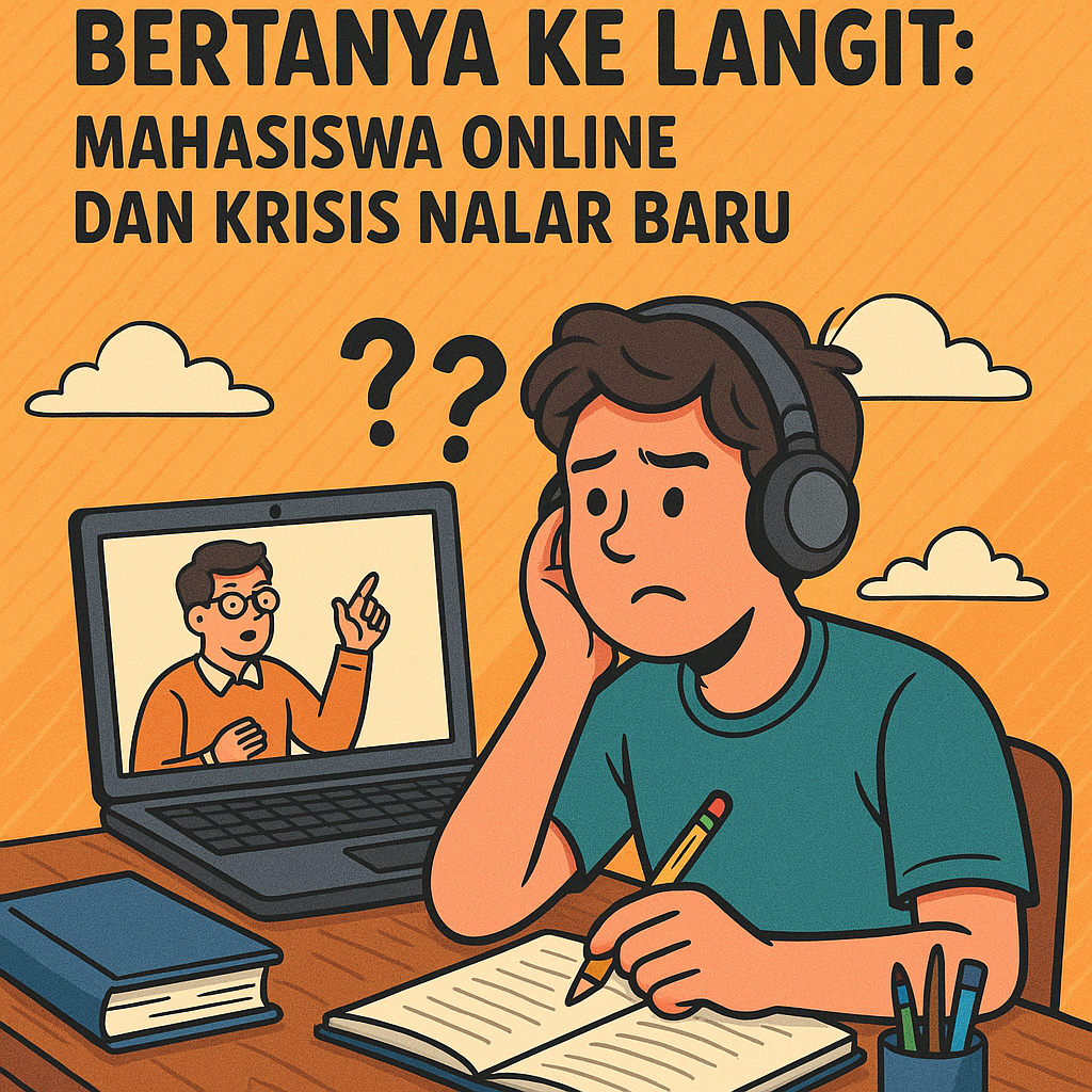 Belajar dari Rumah, Bertanya ke Langit: Mahasiswa Online dan Krisis Nalar Baru