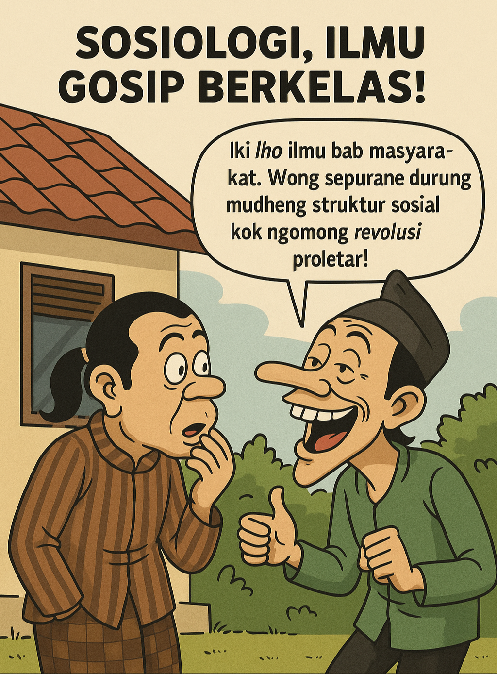 Edisi 1: “Sosiologi, Ilmu Gosip Berkelas!”