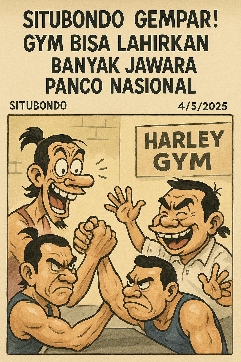 Gempar! Dari Zumba ke Zonk Nasional: Harley GYM Cetak Jawara Panco, Situbondo Malah Belum Punya KORMI