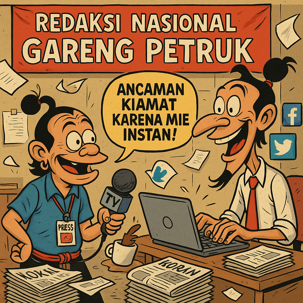 Tutorial Menjadi Jurnalis Harian Nasional ala Gareng Petruk