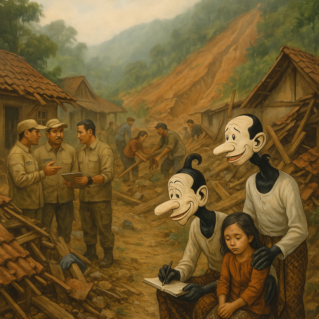 GARENG & PETRUK NEWS – TANAH LONGSOR DI TRENGALEK: SAAT BUMI BERGERAK, HATI KAMI IKUT TERSENTAK