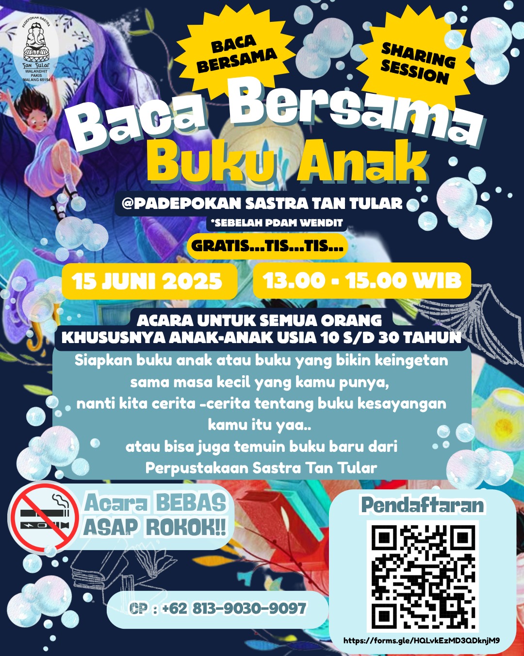 Membaca Buku, Membaca Hidup: Gareng Petruk Ngintip Pesta Literasi Bocah di Padepokan Tan Tular