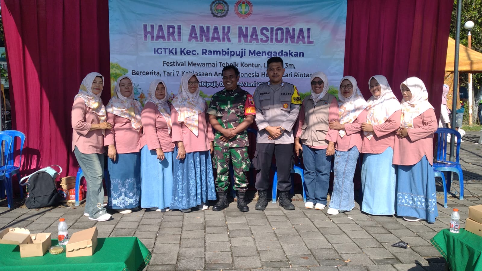 Gebyar Hari Anak Nasional di Rambipuji: Bocah Senam, Emak Joget, Pedagang Panen Duit!