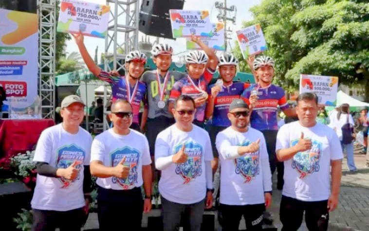 GOWES WISATA BATU: SEPEDA GOYANG, UMKM MELAYANG, RAKYAT SENANG – EDISI HARI BHAYANGKARA KE-79