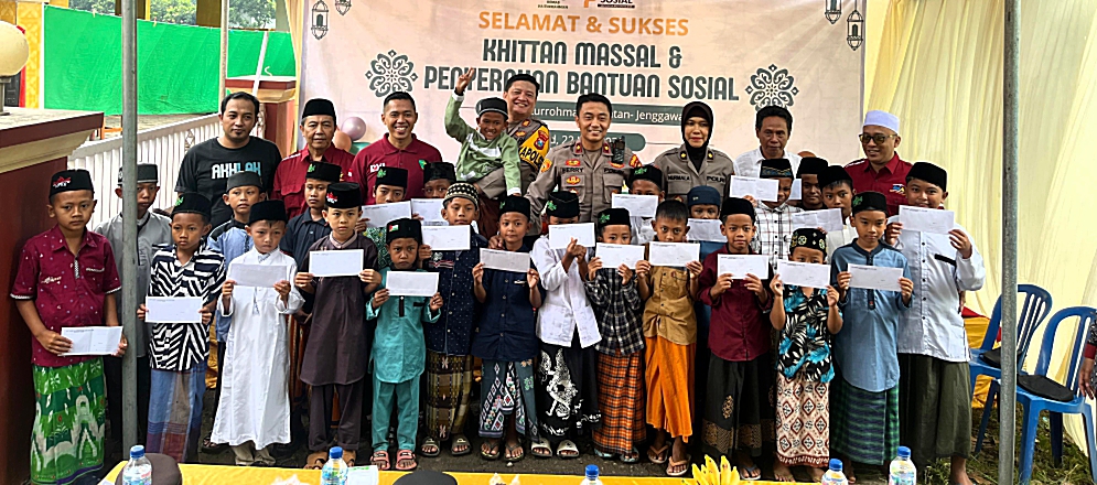 Wakapolres Jember Turun Gunung di Giat Khitan Massal: Saat Polisi, Pemuda, dan Sunatan Berpadu dalam Harmoni Sosial