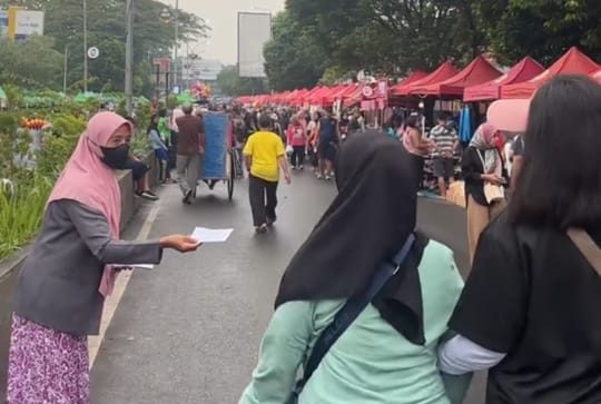 Suasana Car Free Day di Serang / Doc.Gareng Petruk