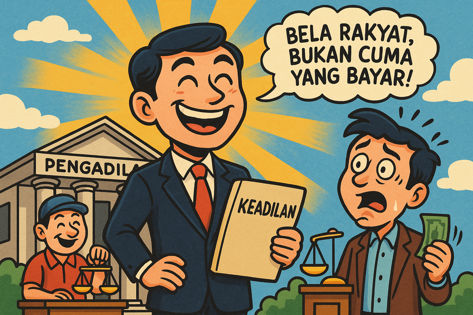Advokat Muda, Gagah Gaya Tapi Jangan Lupa Tanya Nurani Bangsa!