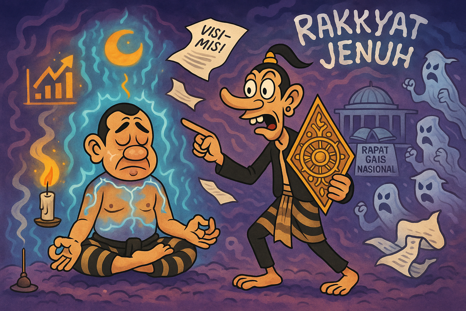 Ilustrasi Metafisika Republik - Gareng Petruk