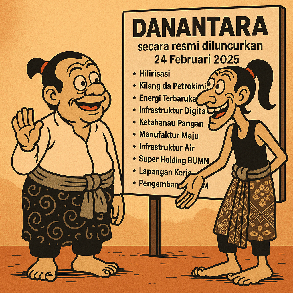 DANANTARA: DANA DARI LANGIT ATAU DARI AKAL SEHAT?