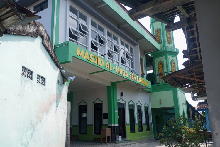 Masjid Al Huda, Klaten Tengah. Foto : Dokumen Pribadi