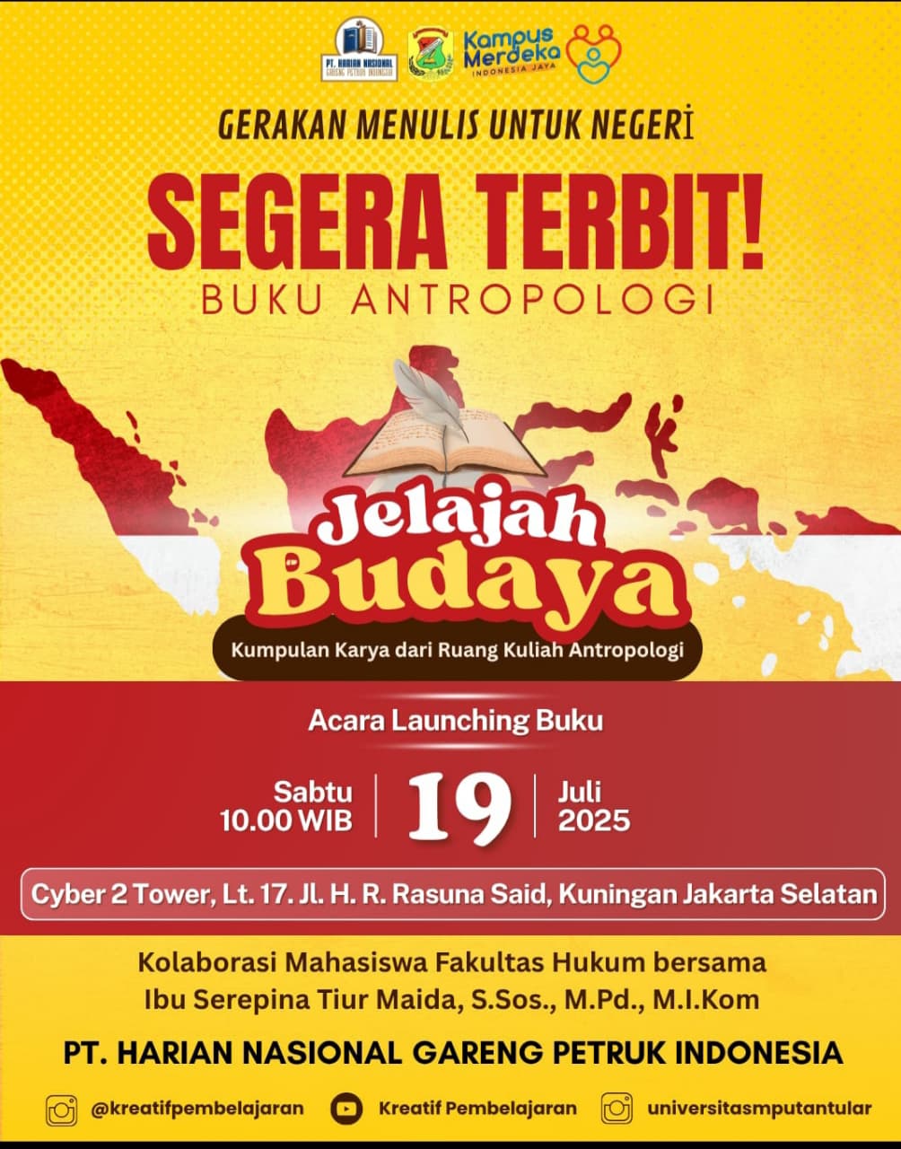 Poster Launching Buku Jelajah Budaya 