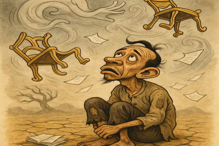 Ilustrasi Penyair Bisu